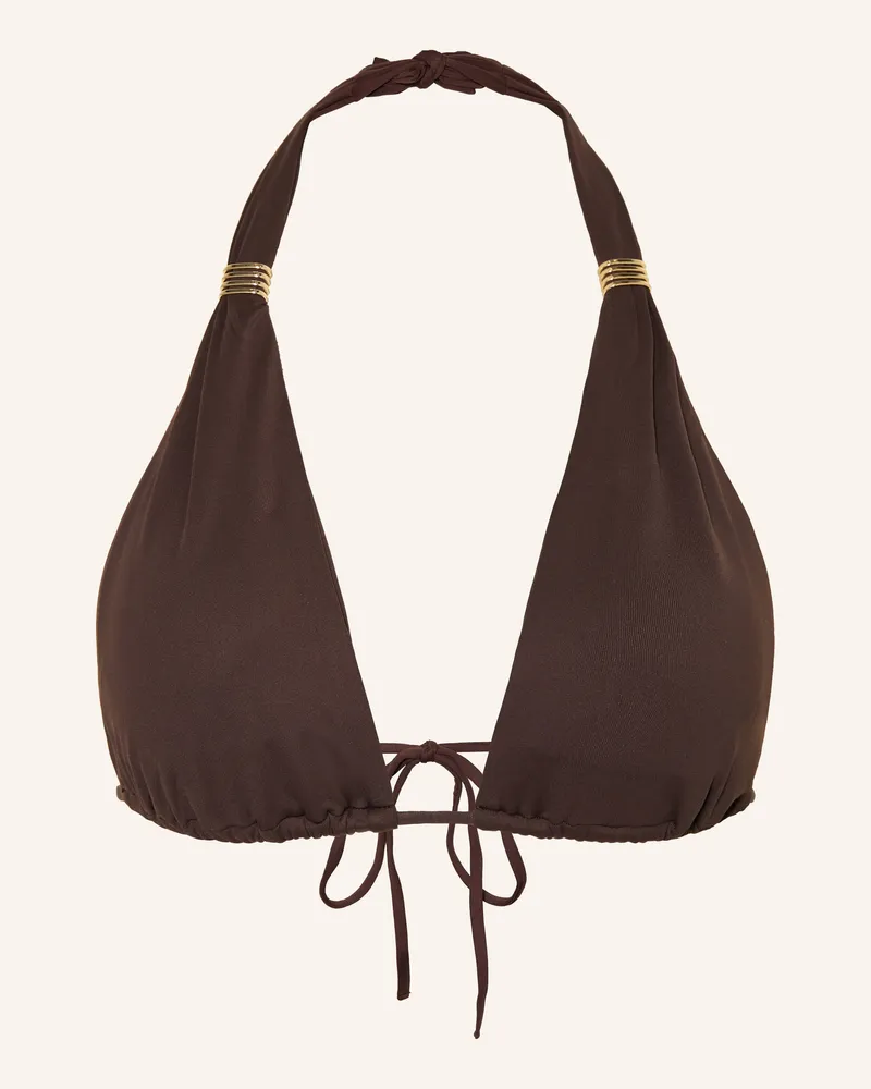 Melissa Odabash Neckholder-Bikini-Top GRENADA Braun