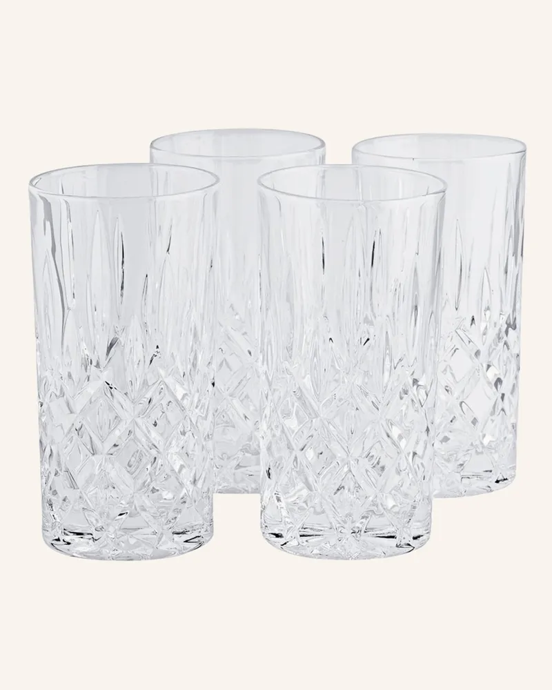 Riedel 4er Set Longdrinkgläser Vivant transparent Transparent