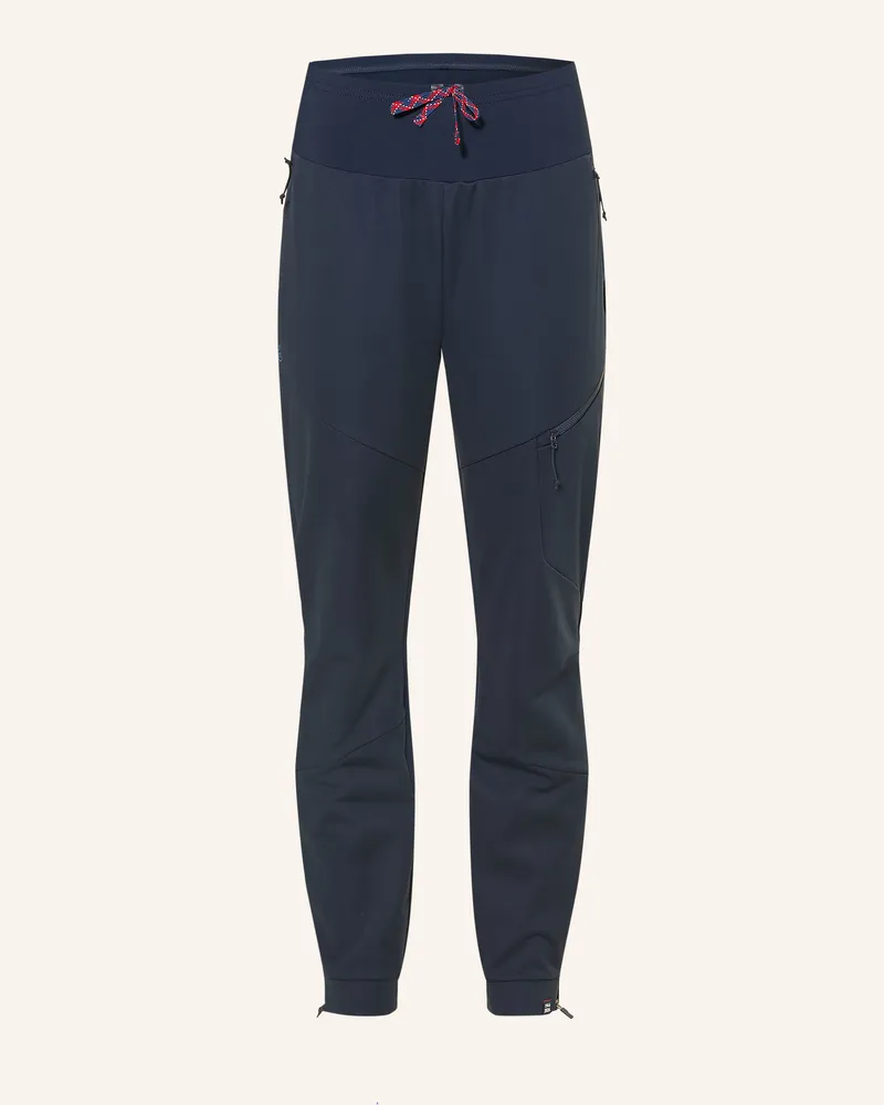 Odlo Trekkinghose Zeroweight X-Warm Insulated 80th Anniversary blau Dunkelblau