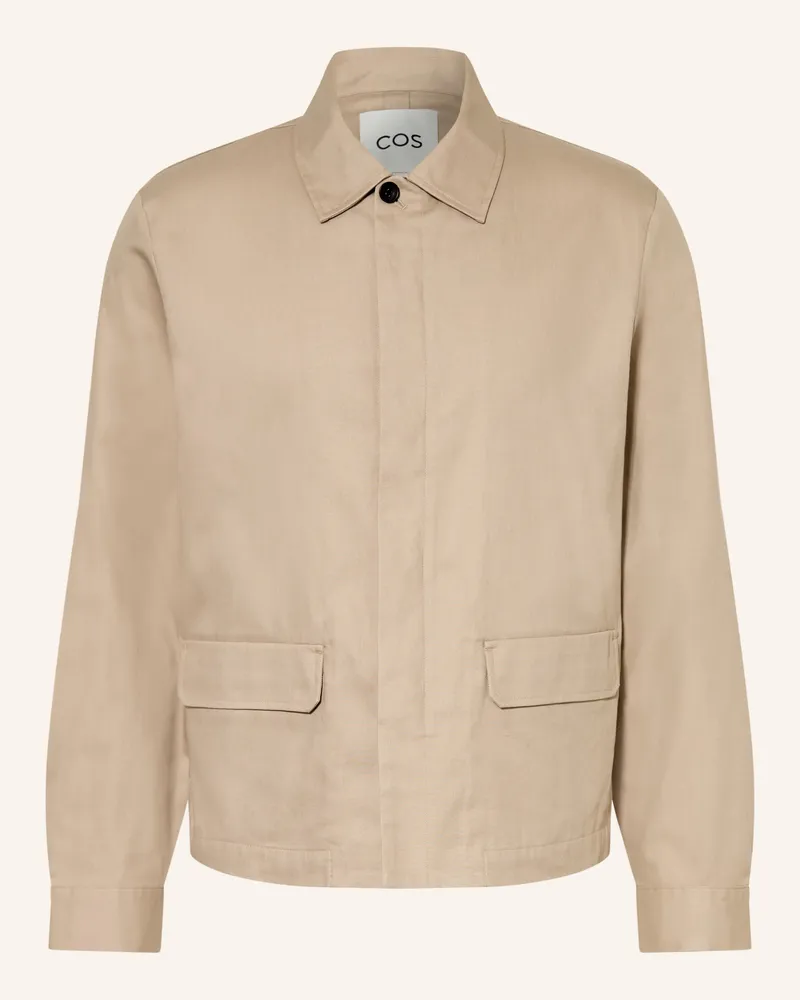 COS Overshirt beige Beige