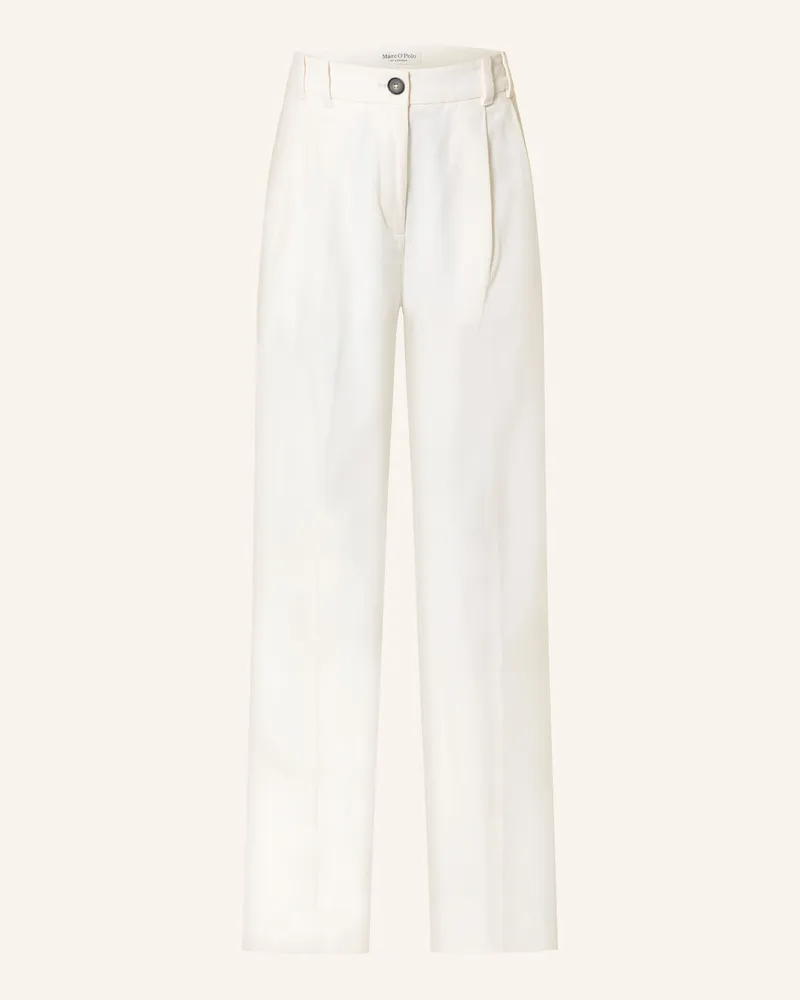 Marc O'Polo Marlenehose weiss Weiss