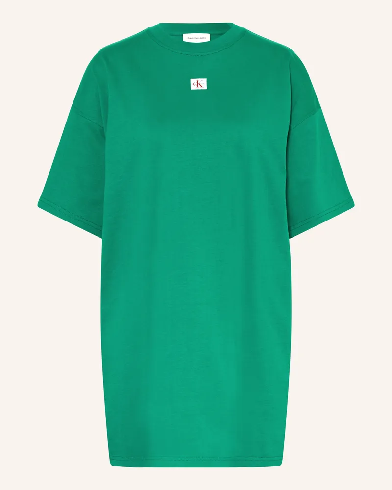 Calvin Klein Jerseykleid gruen Grün