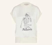 Stricktop im Materialmix