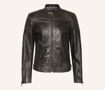 Lederjacke Outlaw schwarz