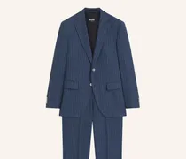 Anzug H-Jeckson-2Pcsb1-263 Regular Fit blau