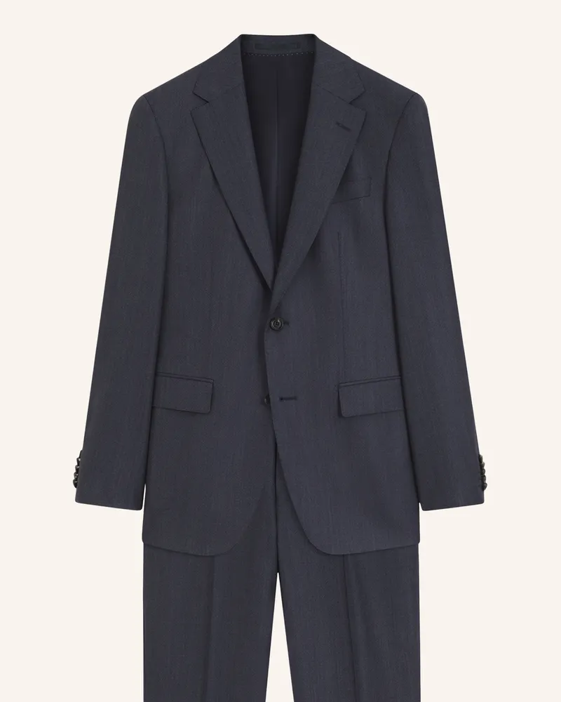 HUGO BOSS Anzug L-Jarrod-2pcs-241 Regular Fit blau Dunkelblau