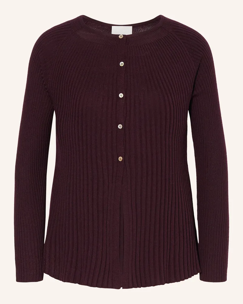 hemisphere Strickjacke Dunkelrot