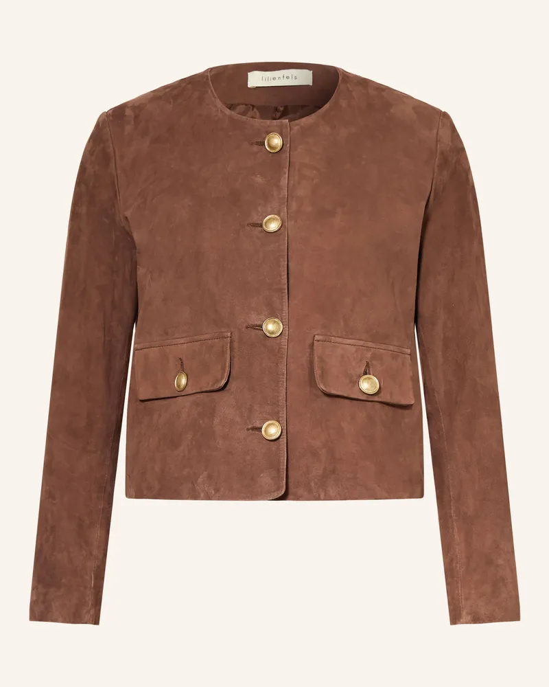 lilienfels Lederjacke braun Braun