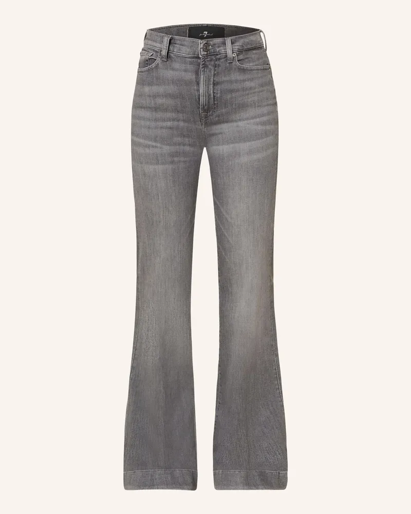 7 for all mankind Flared Jeans Modern Dojo grau Oho