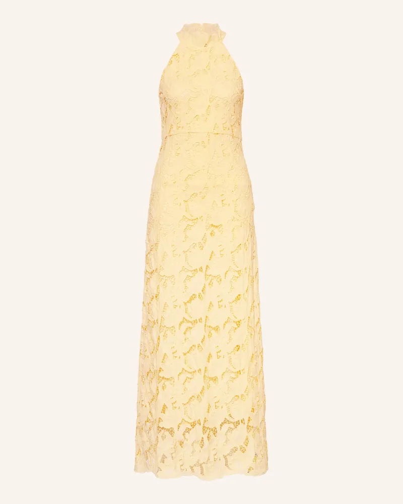 Mrs & HUGS Spitzenkleid gelb Gelb