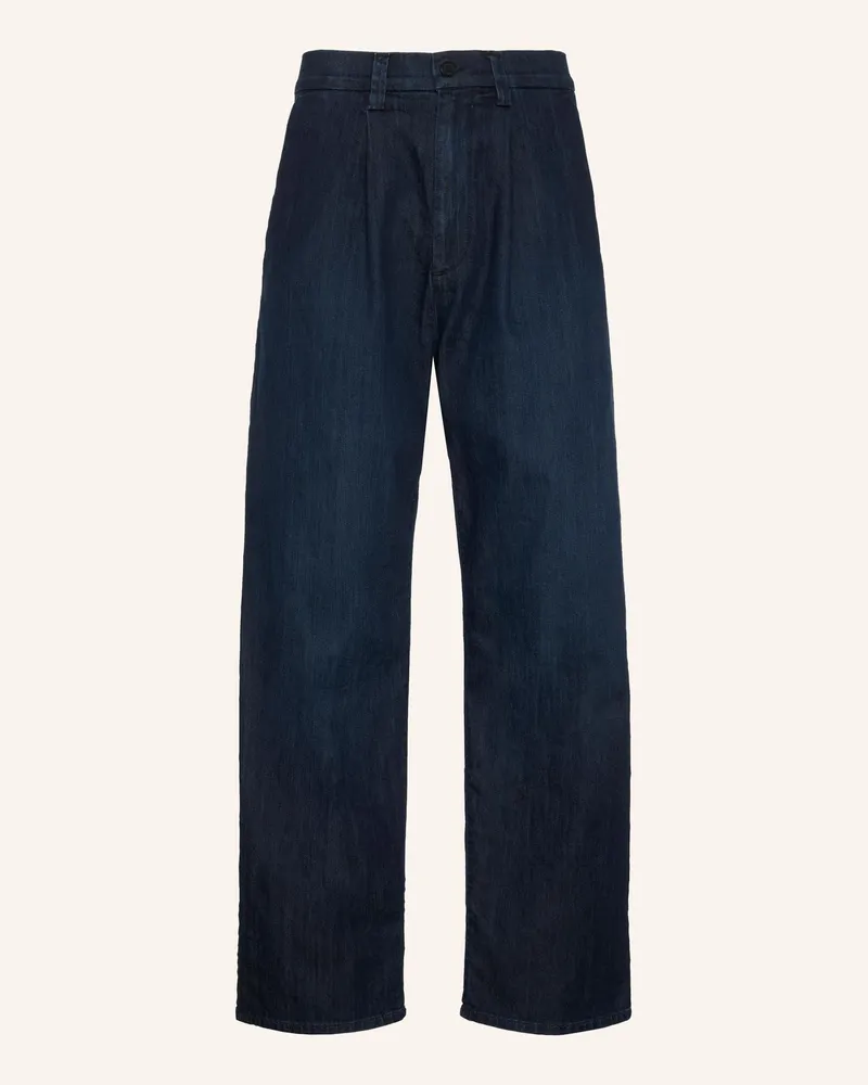 7 for all mankind Chino Pants Pleated Straight Fit blau Blau