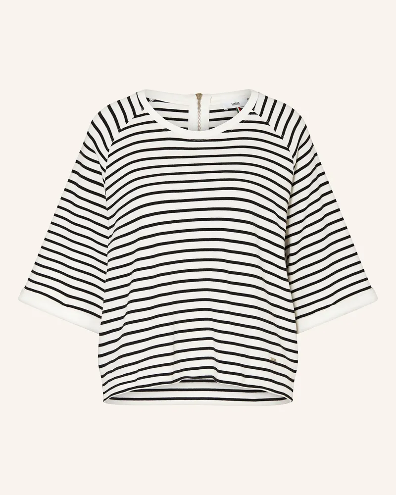 cinque Sweatshirt mit 3/4-Arm Weiss