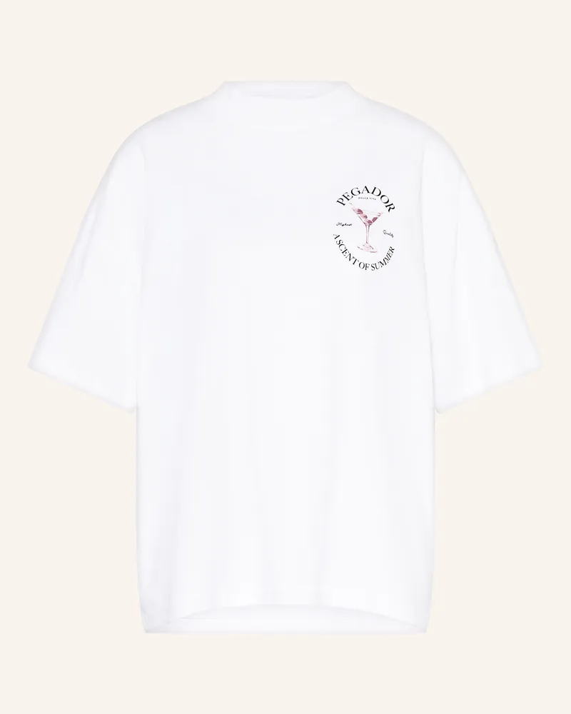 PEGADOR Oversized-Shirt JOBRA Weiss