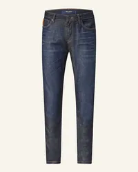 Mos Mosh Jeans ERIC CAMPION Extra Slim Fit Blau