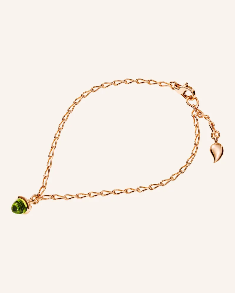 TAMARA COMOLLI Armband Minimikado Armband Mit Peridot rosegold Roségold
