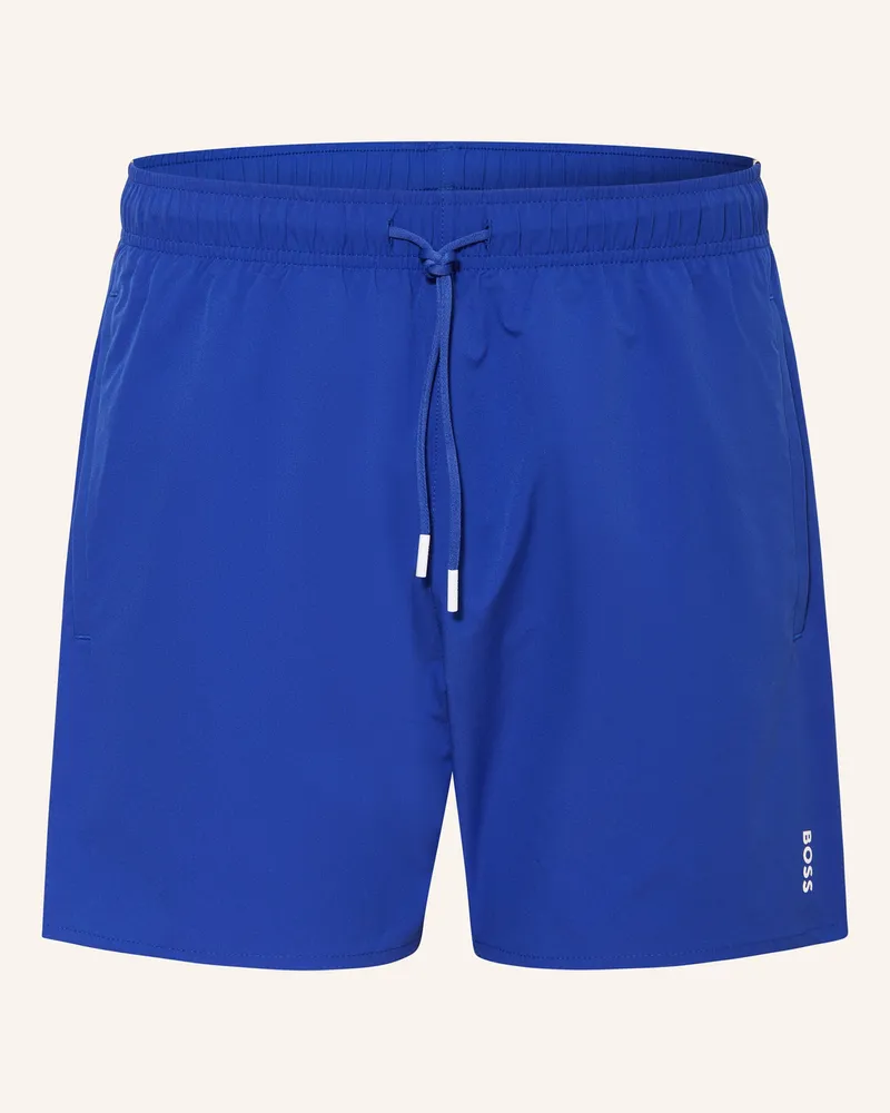 HUGO BOSS Badeshorts ICONIC Blau