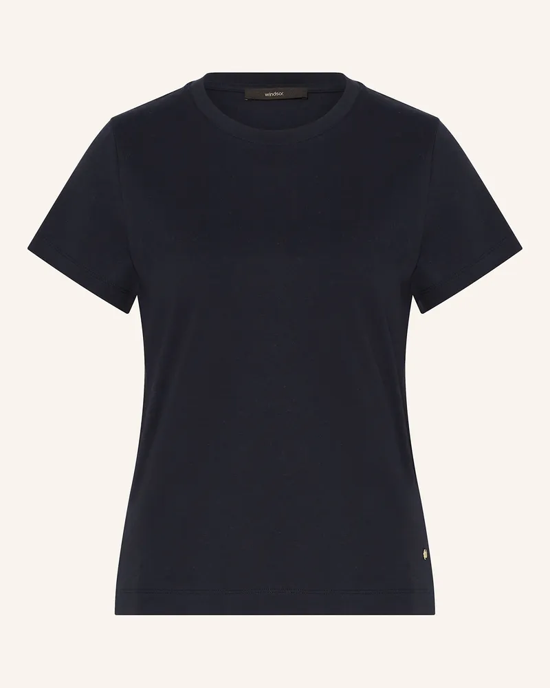 windsor. T-Shirt Dunkelblau