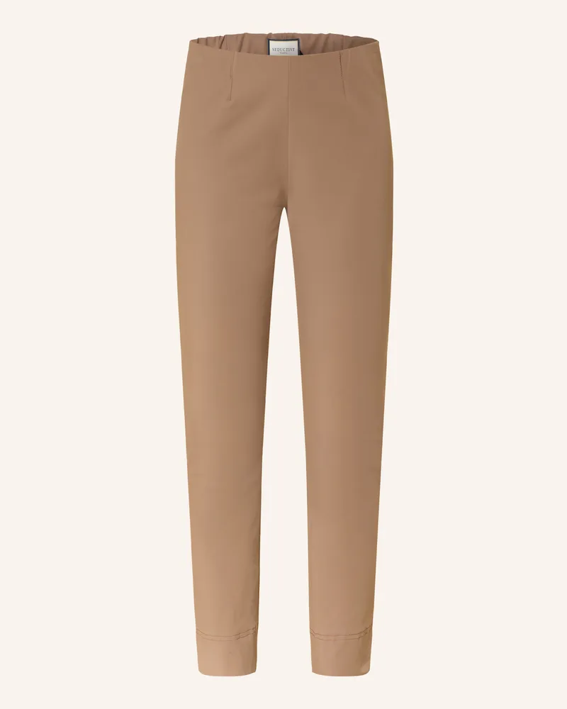 SEDUCTIVE  7/8-Hose SABRINA Camel