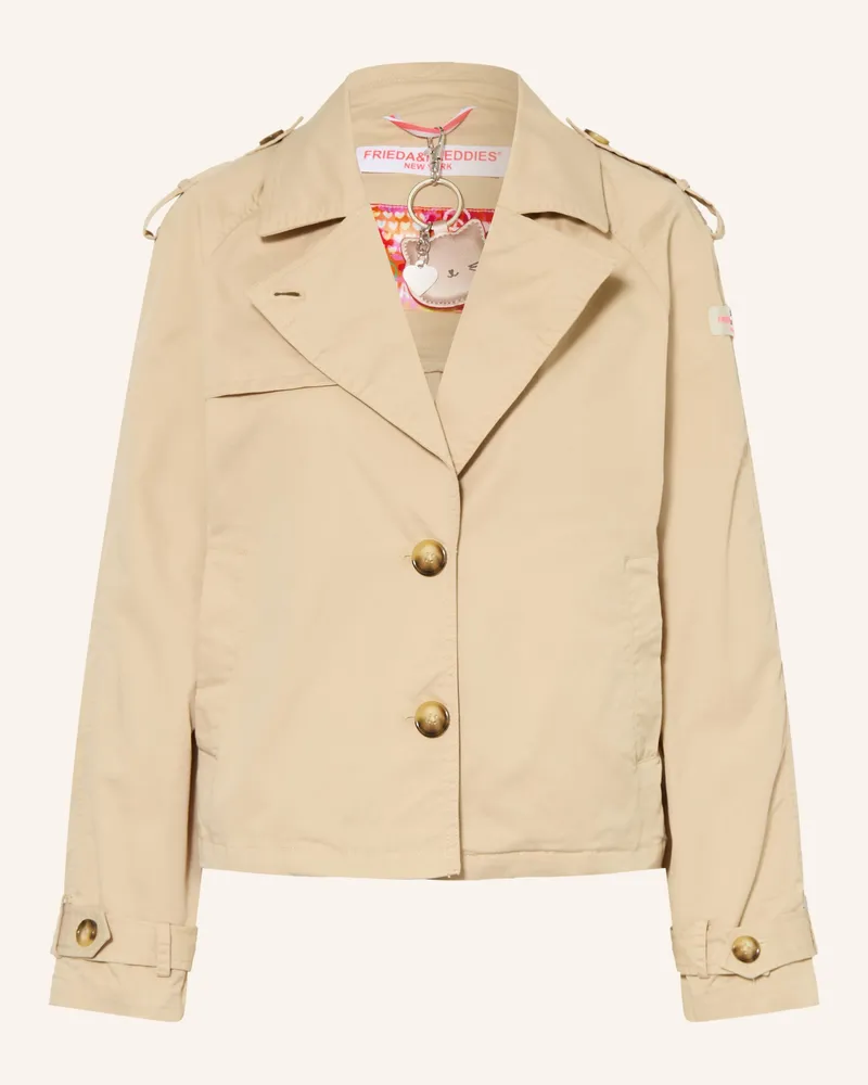 Frieda & Freddies Trench-Jacke Valetta beige Beige