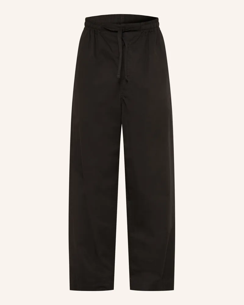 Christophe Lemaire Hose Regular Fit schwarz Schwarz