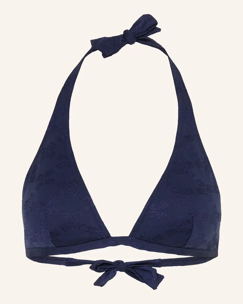 Vilebrequin Neckholder-Bikini-Top Fleche blau Dunkelblau