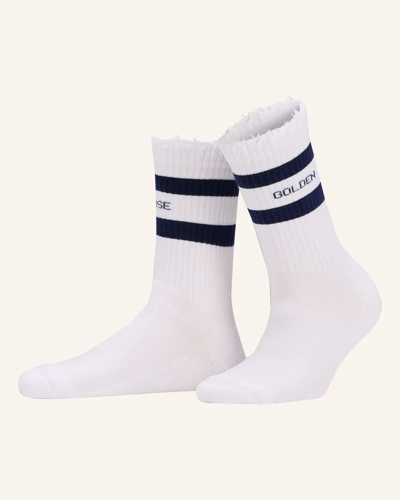 Golden Goose Socken weiss Weiss