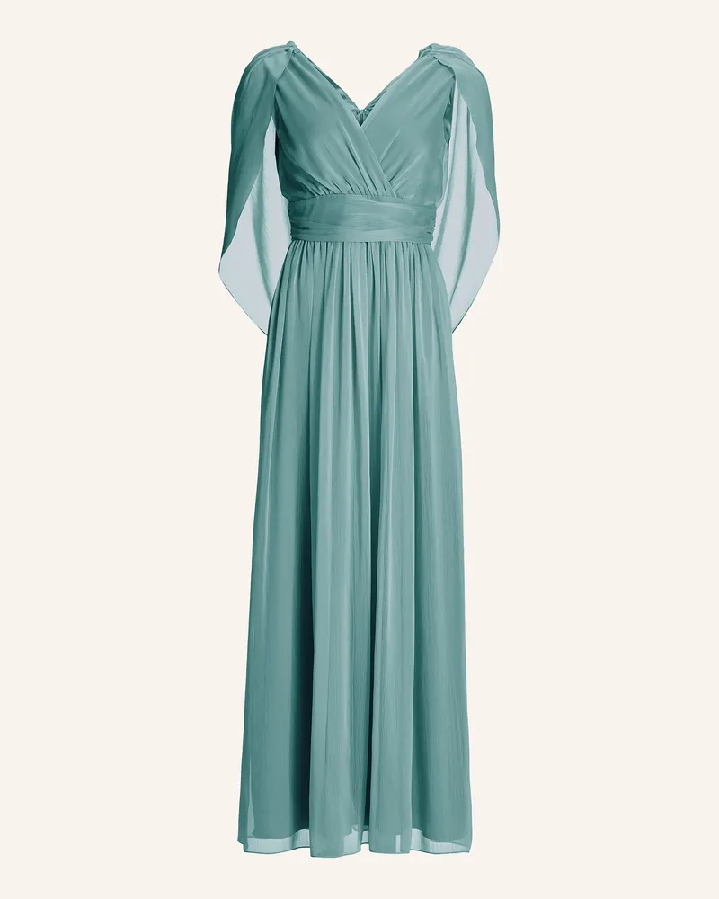 Swing Abendkleid blau Petrol