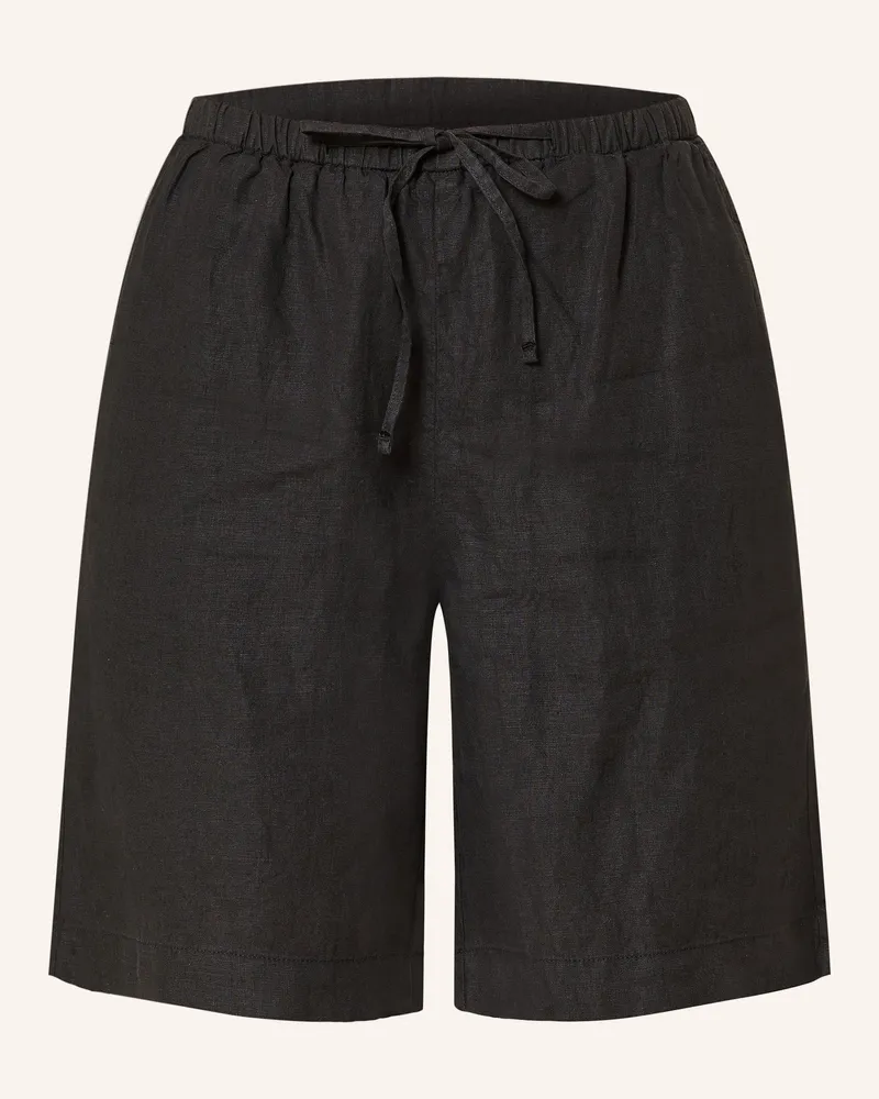 Marc O'Polo Leinenshorts Schwarz