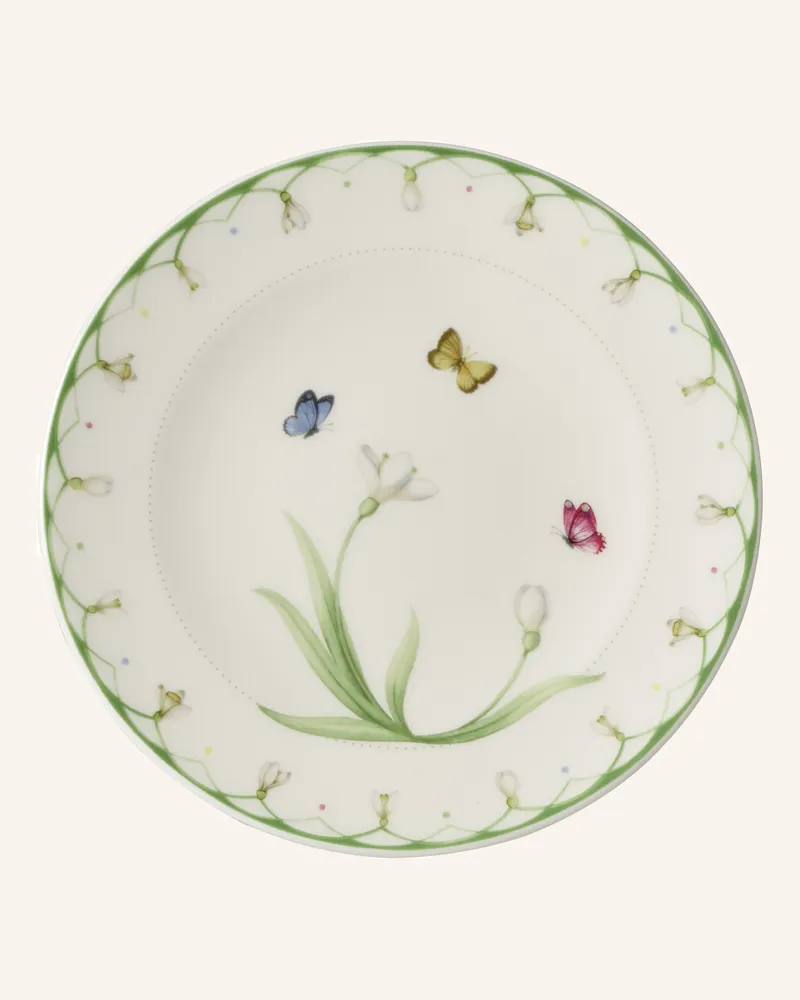 Villeroy & Boch Brotteller Colourful Spring gruen Grün