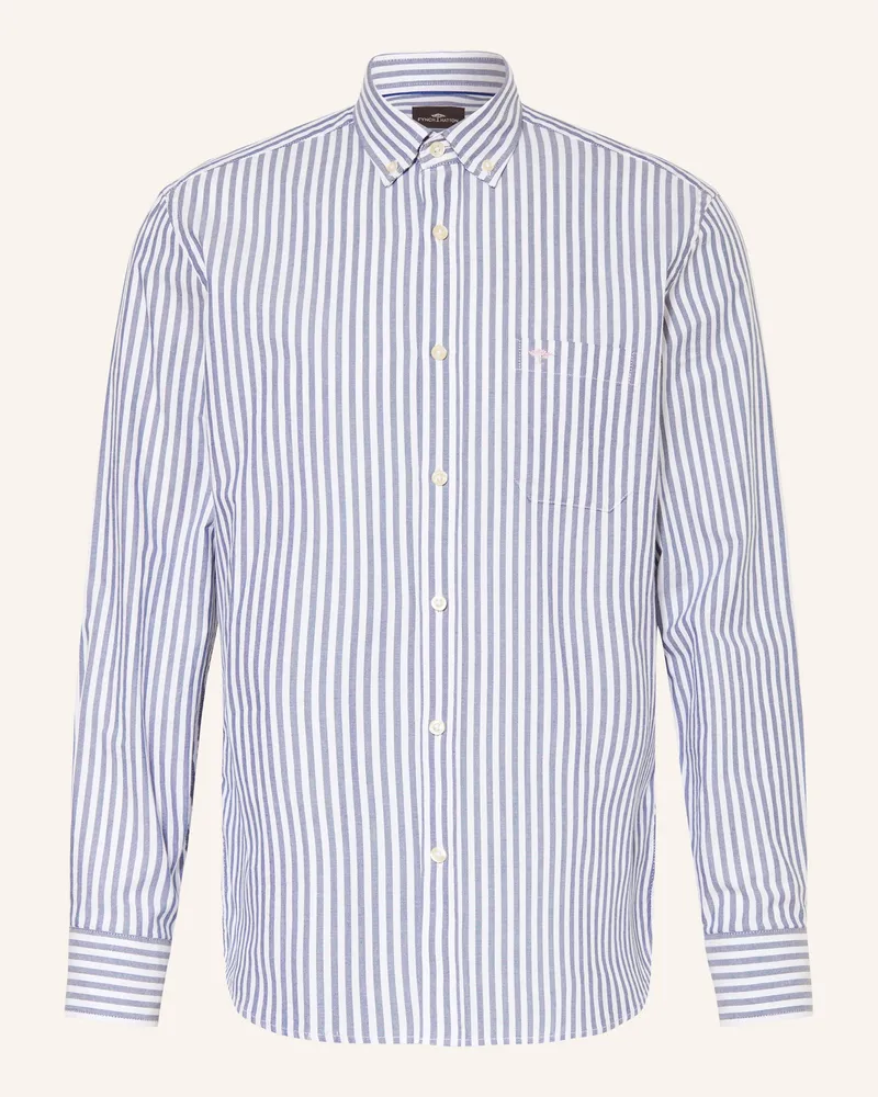 Fynch-Hatton Oxfordhemd Regular Fit Blau