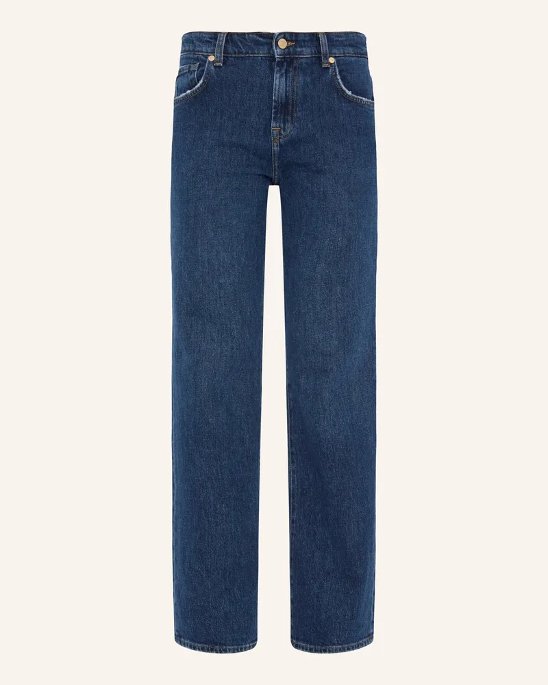 7 for all mankind Jeans CALIE STRAIGHT HUNTINGTON Straight Fit Blau