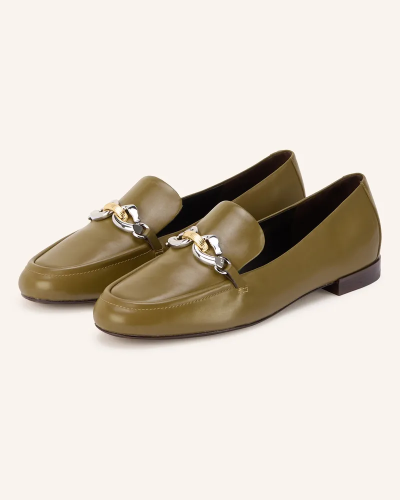 Tory Burch Slipper Jessa gruen Grün