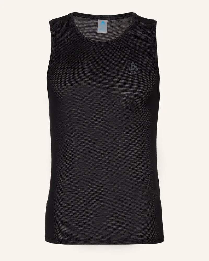 Odlo Funktionswäsche-Unterhemd Active F-Dry Light Eco schwarz Schwarz