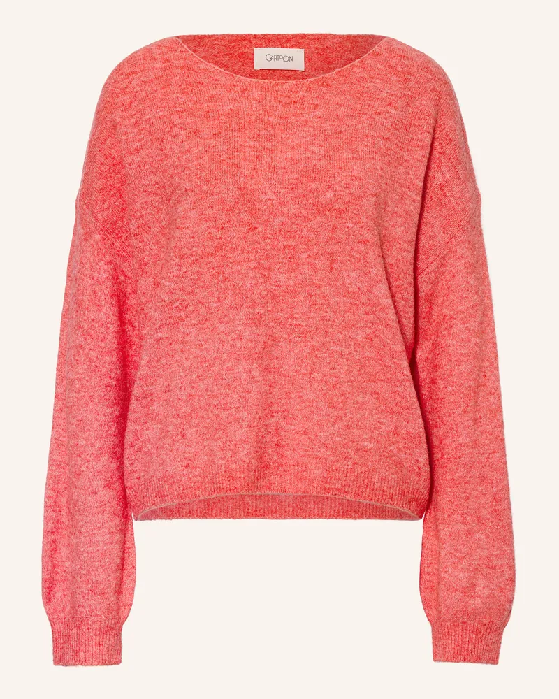 Cartoon Pullover rot Hellrot