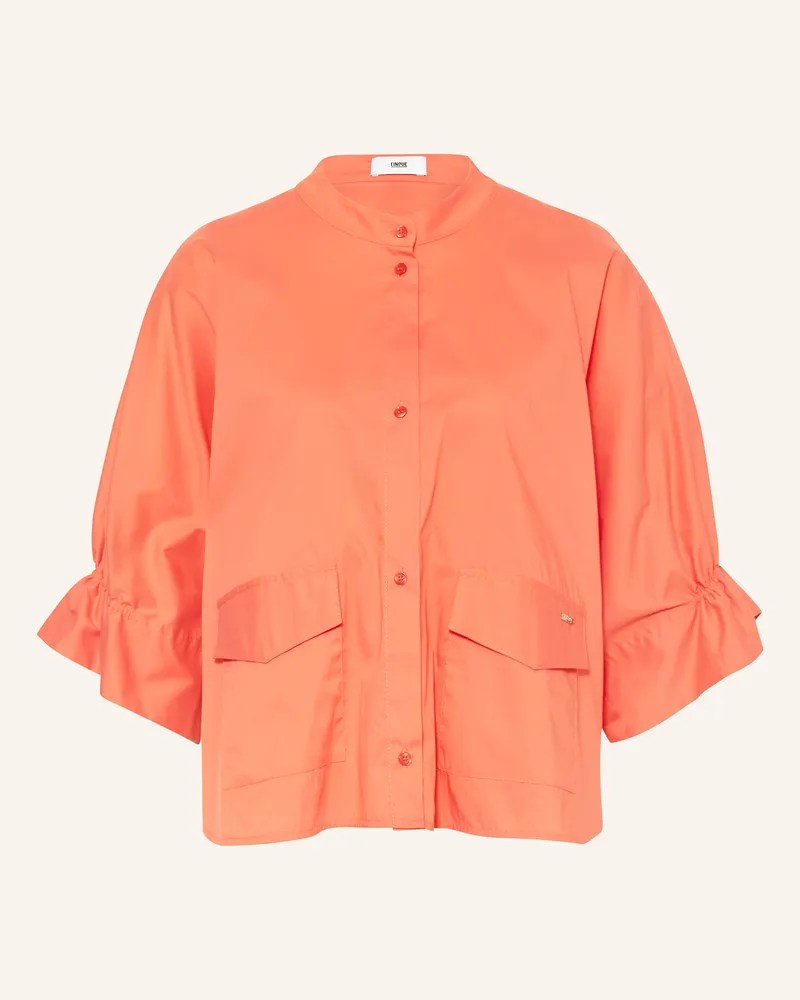 cinque Bluse CIPECE mit Volants Orange