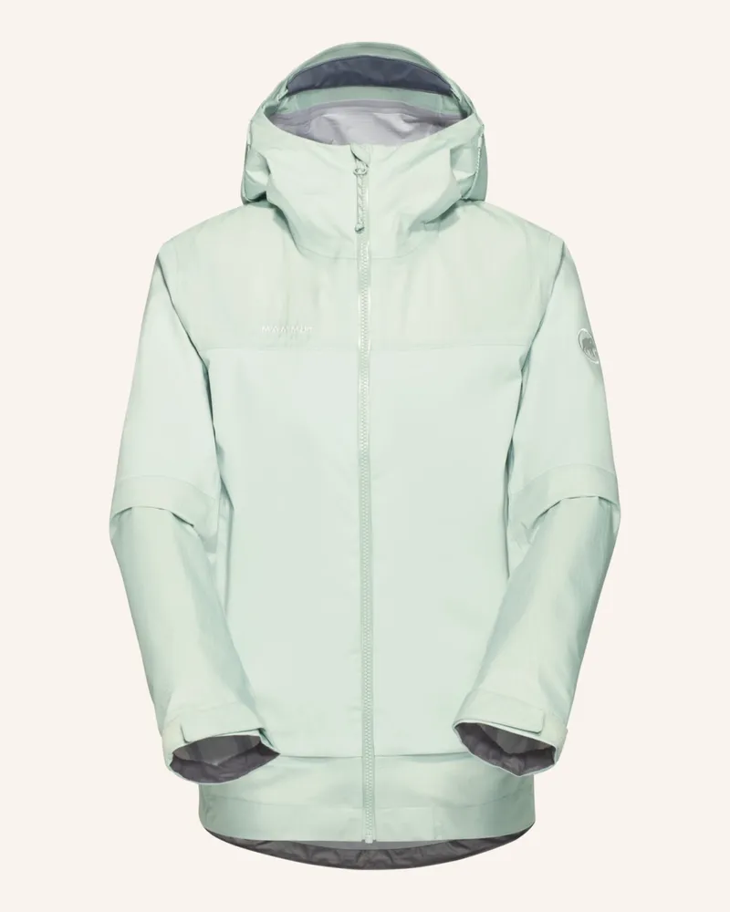 Mammut Hardshelljacke DUCAN GUIDE HS mit Kapuze Grün