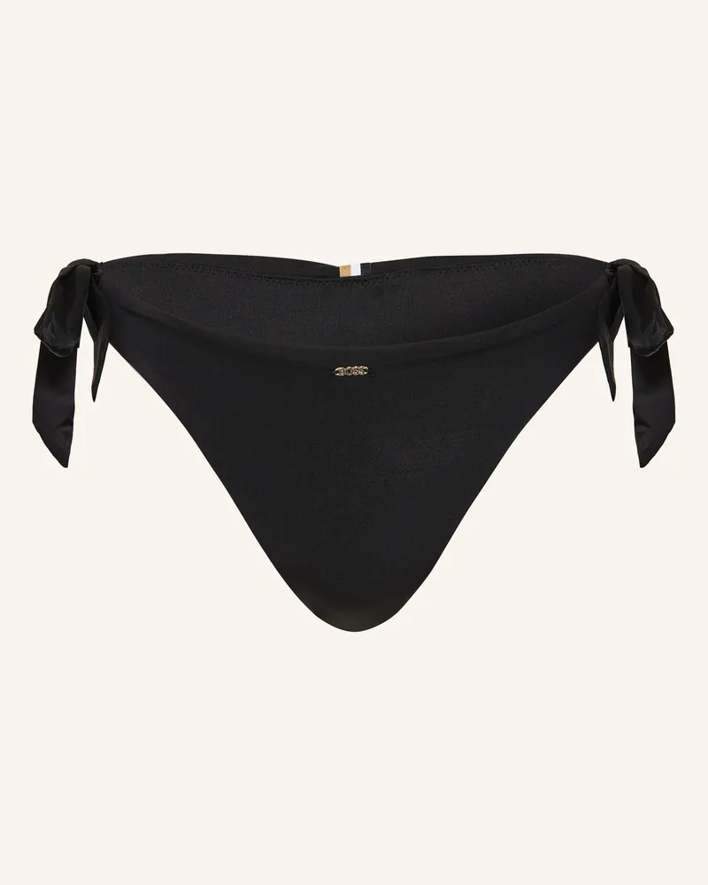 HUGO BOSS Triangel-Bikini-Hose Codes schwarz Schwarz