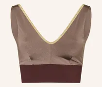 Bustier-Bikini-Top SHINE zum Wenden mit UV-Schutz 50