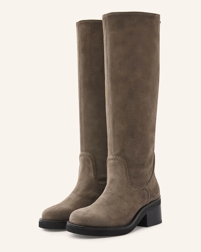 Nubikk Stiefel Cassy gruen Dunkelgrün