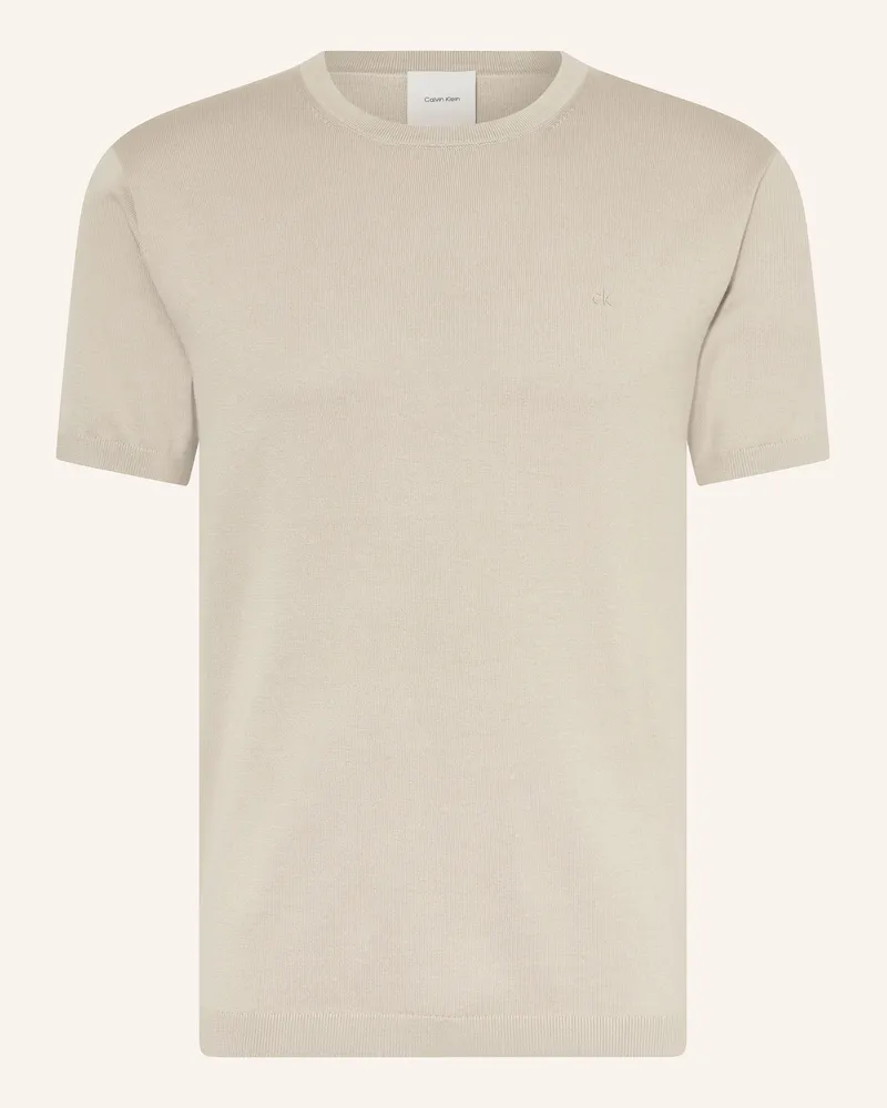 Calvin Klein Strickshirt Beige