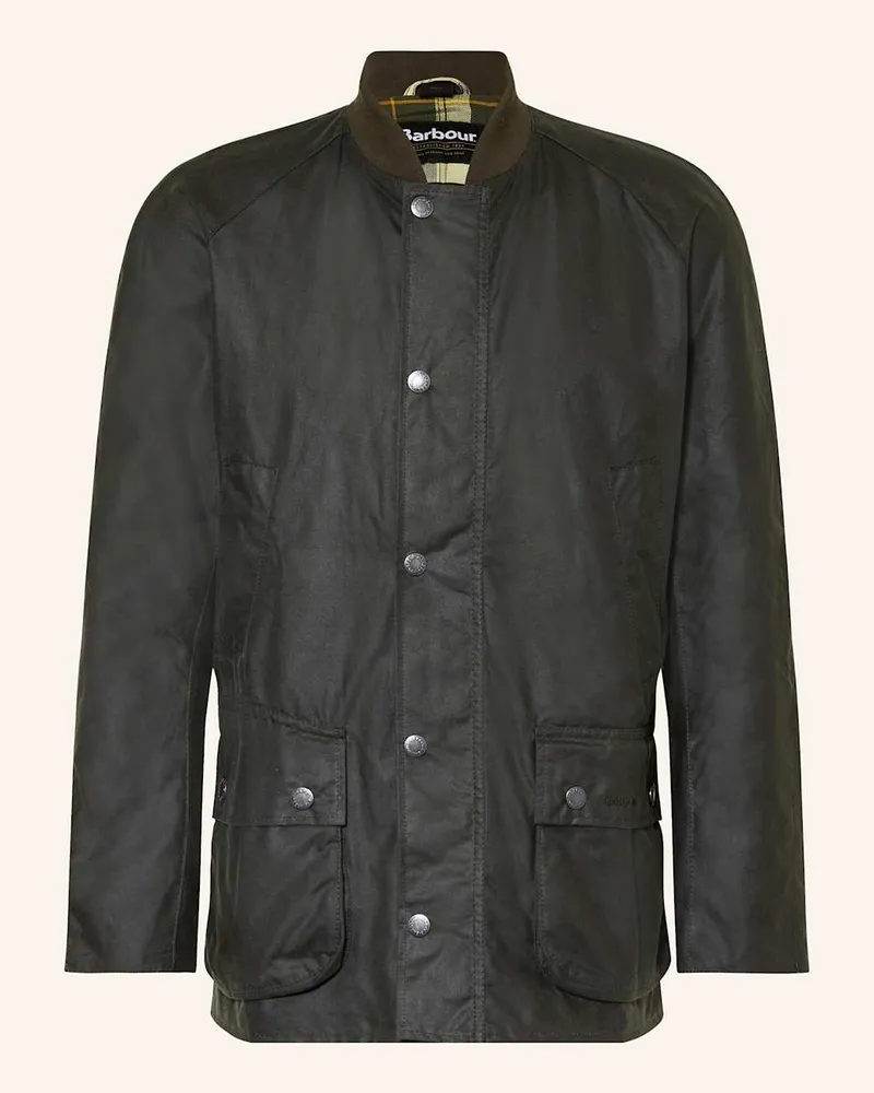 Barbour Fieldjacket Gruen