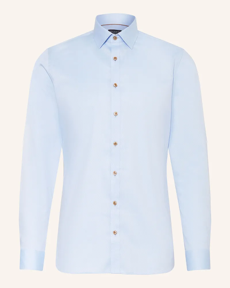 Olymp Hemd No. Six Super Slim blau Hellblau