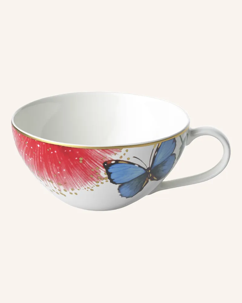 Villeroy & Boch Teetasse Amazonia weiss Gelb