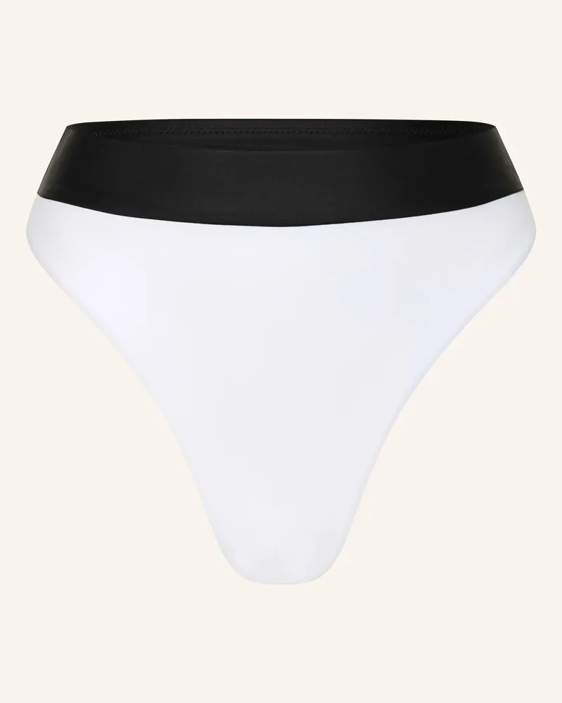 GOLDBERGH High-Waist-Bikini-Hose OCEANE Weiss