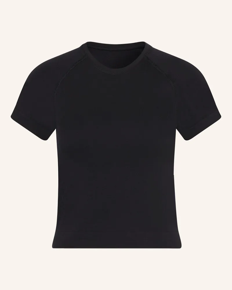 Sweaty Betty Laufshirt ATHLETE CROP Schwarz