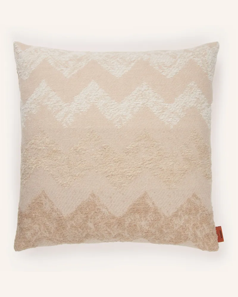 Missoni Home Dekokissen GESSETTI mit Daunenfüllung Nude