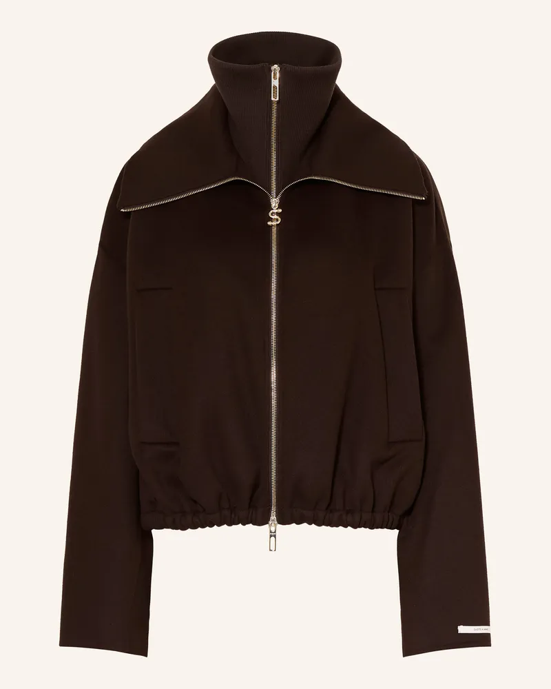 SPORTMAX Blouson Emiro Mit Herausnehmbarer Blende braun Dunkelbraun