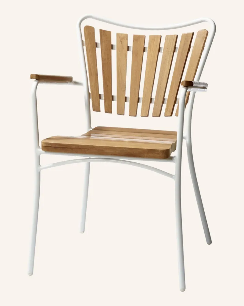 Cinas Gartenstuhl Ellen weiss Weiss