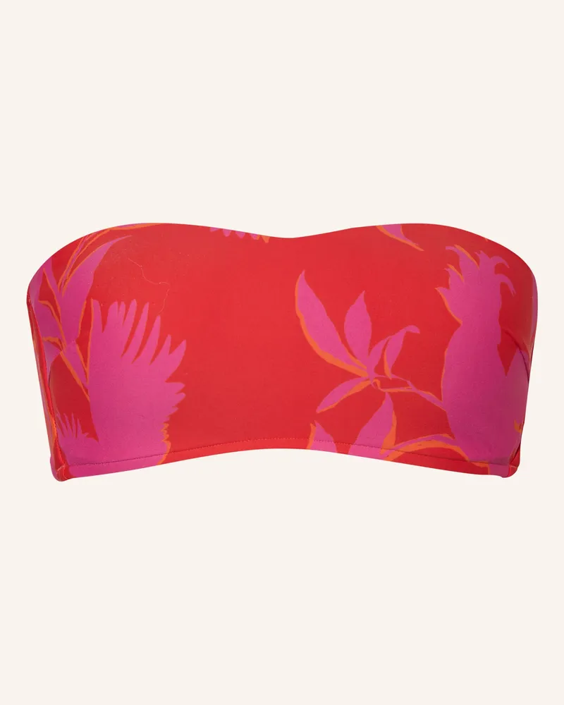 Seafolly Australia Bandeau-Bikini-Top Rot
