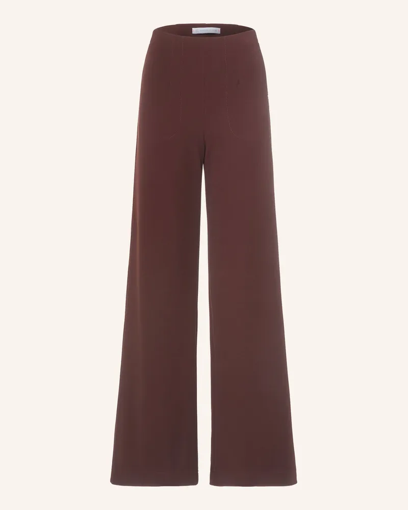 RAFFAELLO ROSSI  Marlenehose Vika Aus Jersey rot Dunkelrot